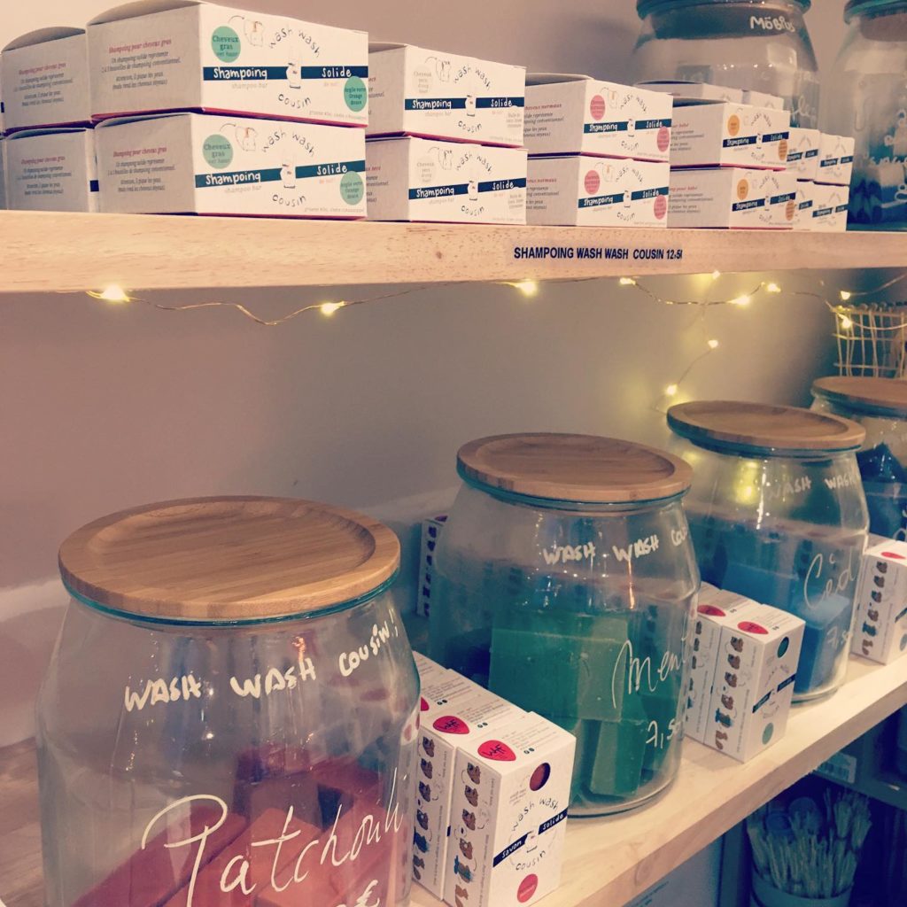 Les étalages de la boutique CozyBee