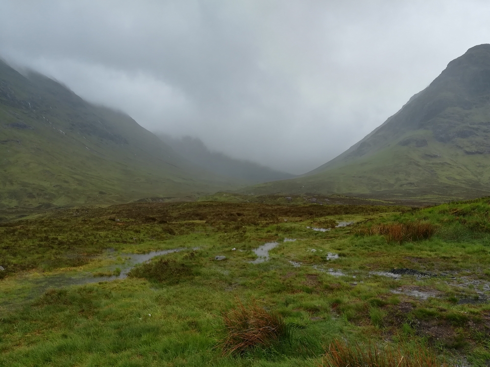 Le paysage de Glen Coe