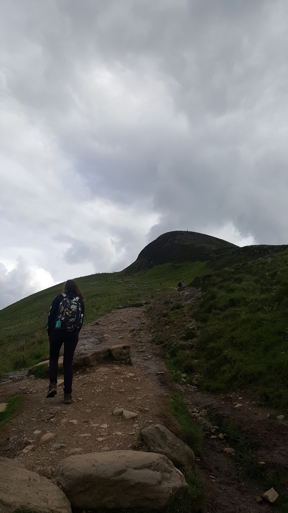 La montée de la Conic Hill!