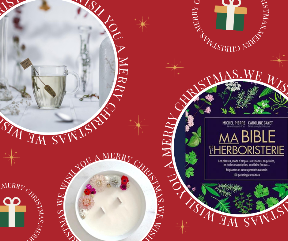 Idées cadeaux de Noël dans la boutique Belge Mademoiselle aux Herbes